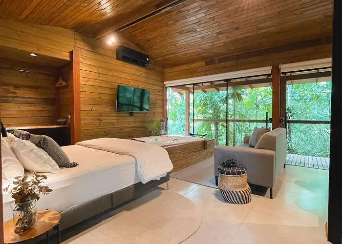 Cabana Equipada Em Meio A Natureza Em Pomerode