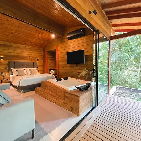 Cabana Equipada Em Meio A Natureza Em Pomerode Exterior photo